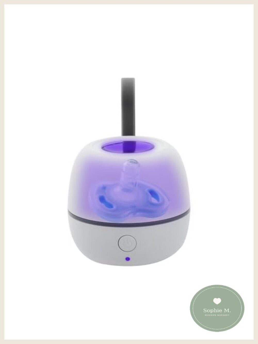 UV Pacifier Cleaner Portable BPA-Free Travel Case for Baby Items